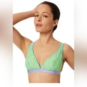 Parade Lace Plunge Bralette,